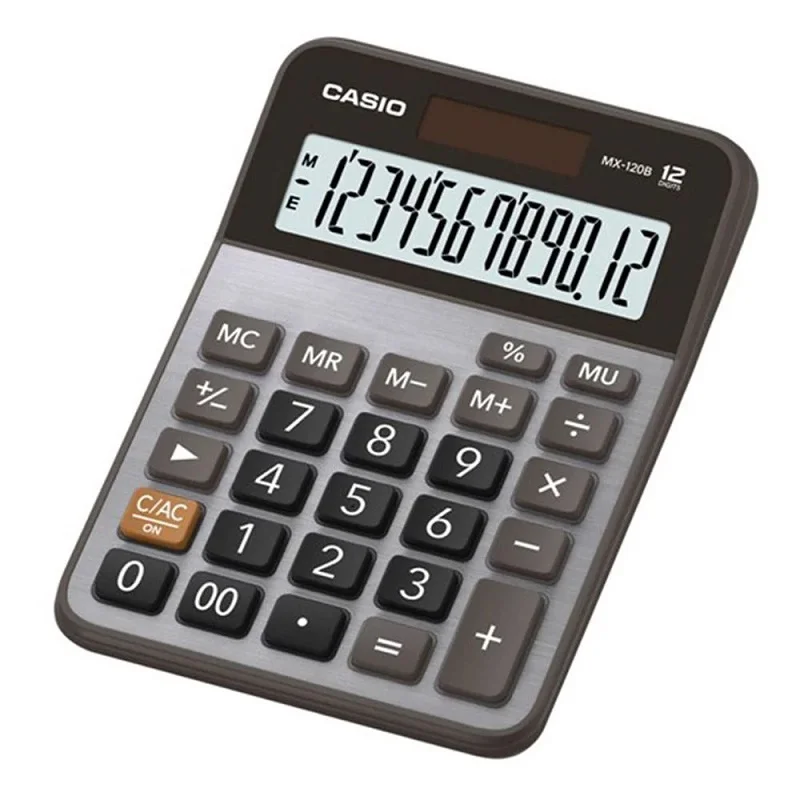 CASIO MX-120-B HESAP MAKİNESİ 12 HANE (Best)