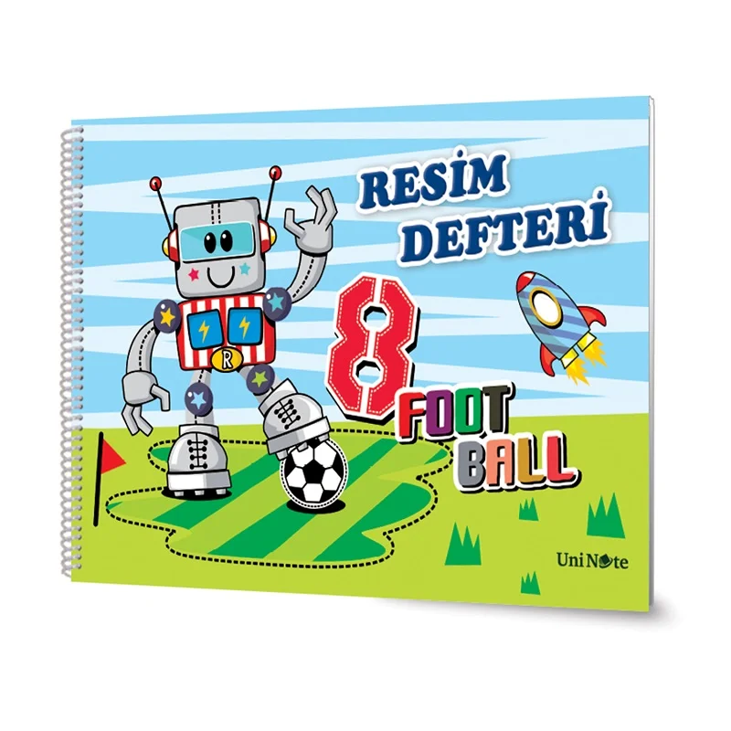 ÇINAR 24x34 SPİRALLİ KARTON KAPAK RESİM DEFTERİ 15 YP 33000 (Best)