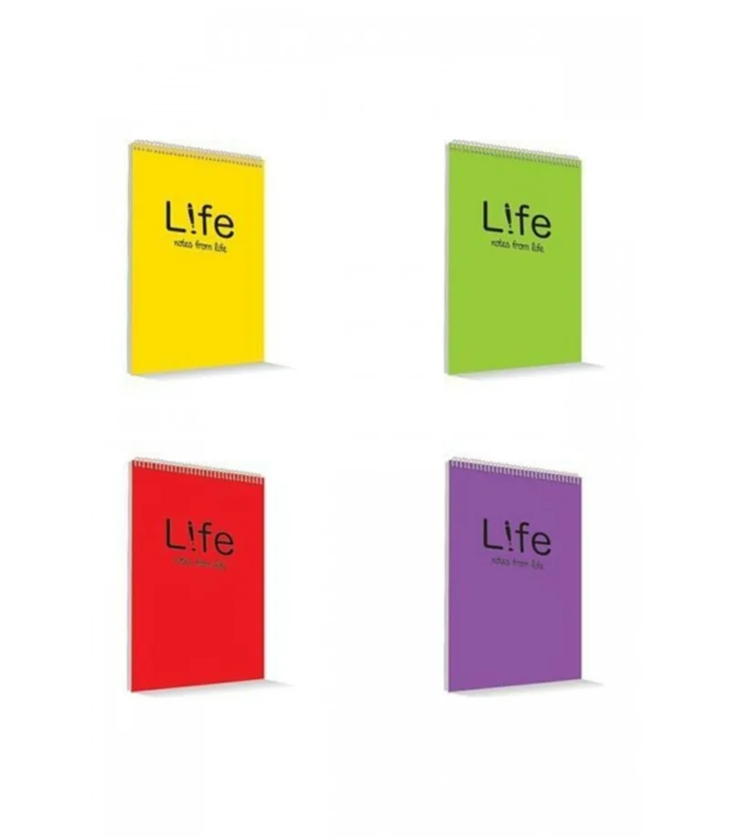 ÇINAR LIFE A5 100 YP ÇİZGİLİ BLOKNOT DEFTERİ 78004 (Best)