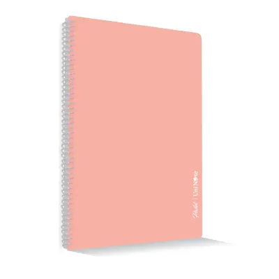 ÇINAR PASTEL A4 60 YP ÇİZGİLİ SPİRALLİ DEFTER 71901 (Best)