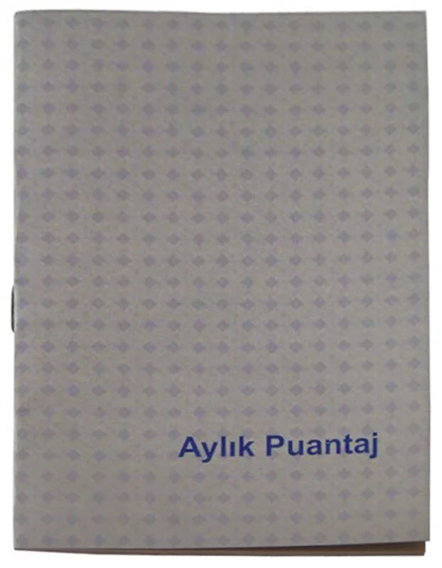 DİLMAN AYLIK BÜYÜK PUANTAJ DEFTERİ (Best)