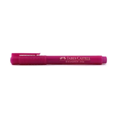 FABER 1554 BROADPEN PEMBE KALEM 155428 (Best)