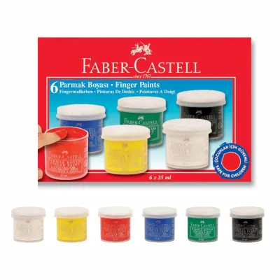 FABER 6 RENK PARMAK BOYASI ŞİŞE 160402 (Best)
