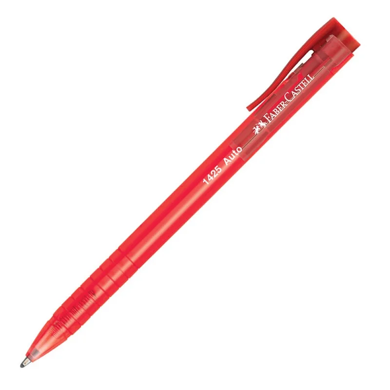 FABER AUTO 1425 KIRMIZI BASMALI TÜKENMEZ KALEM 545521 (Best)