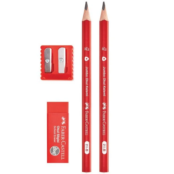 FABER JUMBO OKUL KALEMİ SETİ 52440000250 (Best)