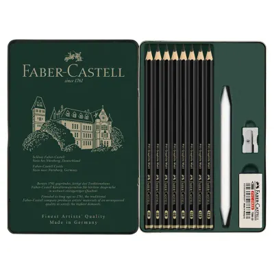 FABER PITT MATT DERECELİ KALEM 11 PARÇA SET 65115220 (Best)