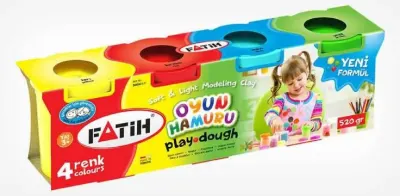 FATİH 4 RENK OYUN HAMURU 400 GR 50803 (Best)
