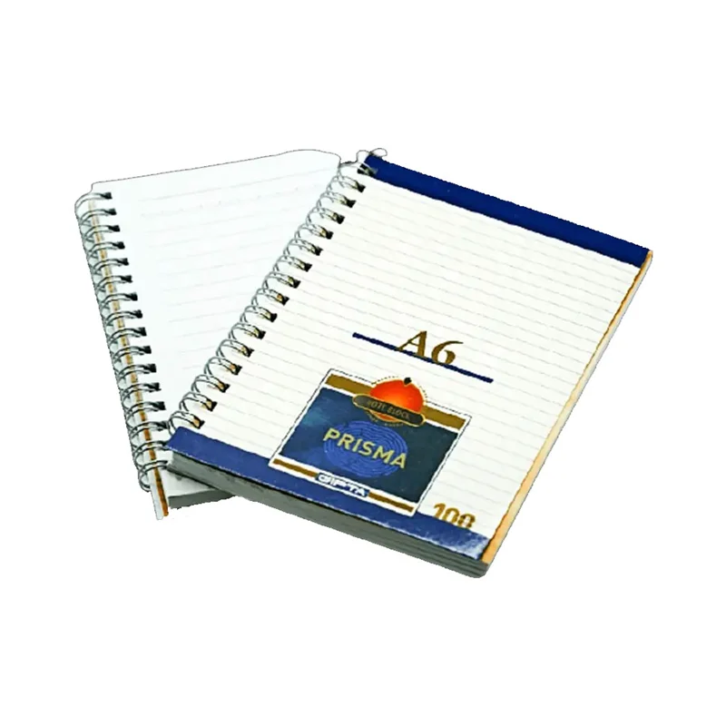 GIPTA PRISMA A6 100 YP. ÇİZGİLİ SPİRALLİ KARTON KAPAK BLOKNOT 1654 (Best)