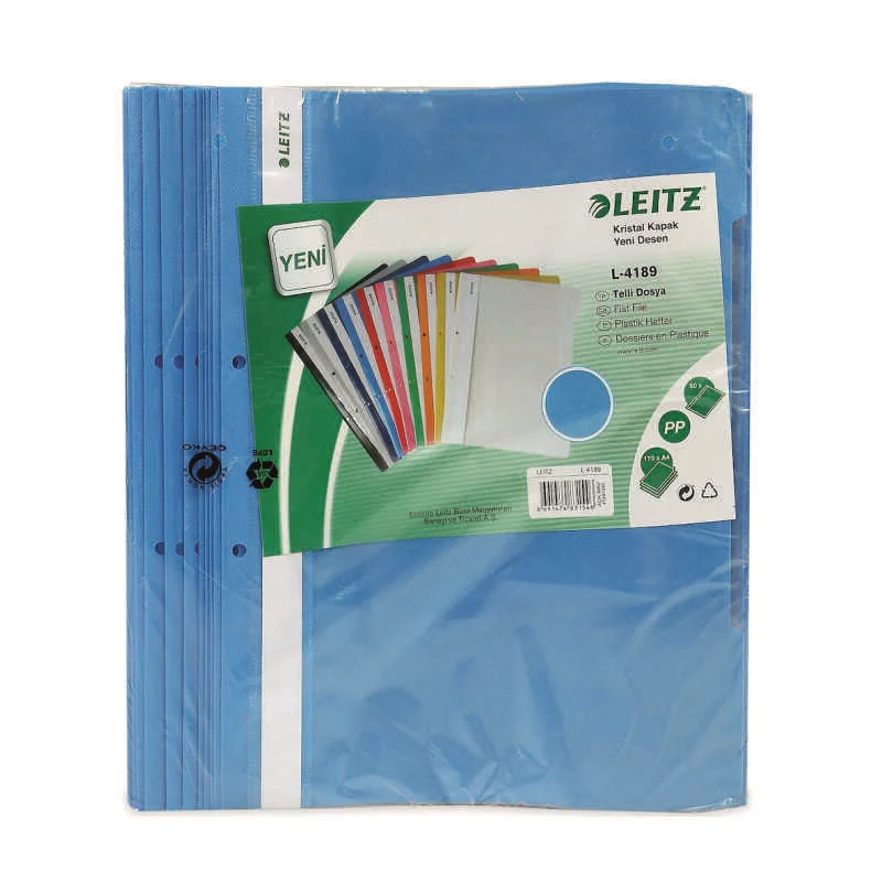 LEITZ TELLİ A.MAVİ DOSYA 50 Lİ 4189T (Best)