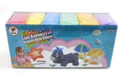 LINO 152017 KÖPÜKLÜ KURUMAYAN OYUN HAMURU 10 GR 6 LI (Best)