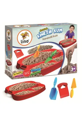 LINO KİNETİK KUM SETİ 350 GR KUM+TEPSİ+KÜREK+MALA+KESİCİ LN-550 (Best)
