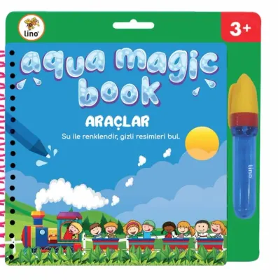 LINO TFL-1006 AQUA MAGIC BOOK ARAÇLAR SİHİRLİ BOYAMA KİTABI (Best)