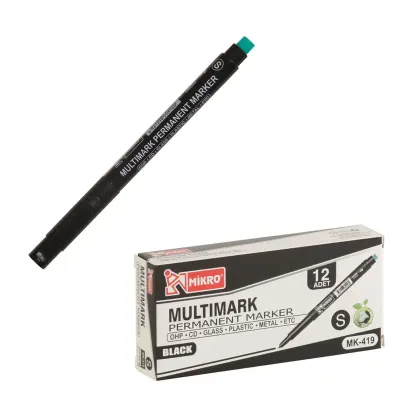 MİKRO MK-419 S SİYAH PERMANENT KALEM (Best)