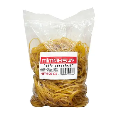 MİMAKS 500 GR AMBALAJ LASTİK AL-500 (ÖZEL FİYAT) (Best)