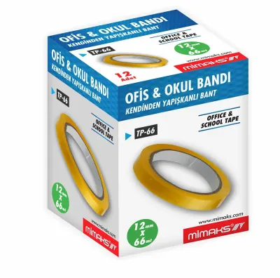 MİMAKS TP-66 OKUL VE BÜRO BANT 12x66