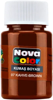 NOVA COLOR KUMAŞ BOYASI KAHVE NC-165 (Best)