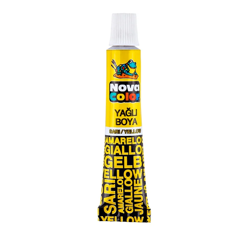 NOVA COLOR YAĞLI TÜP SARI NC-127 (Best)
