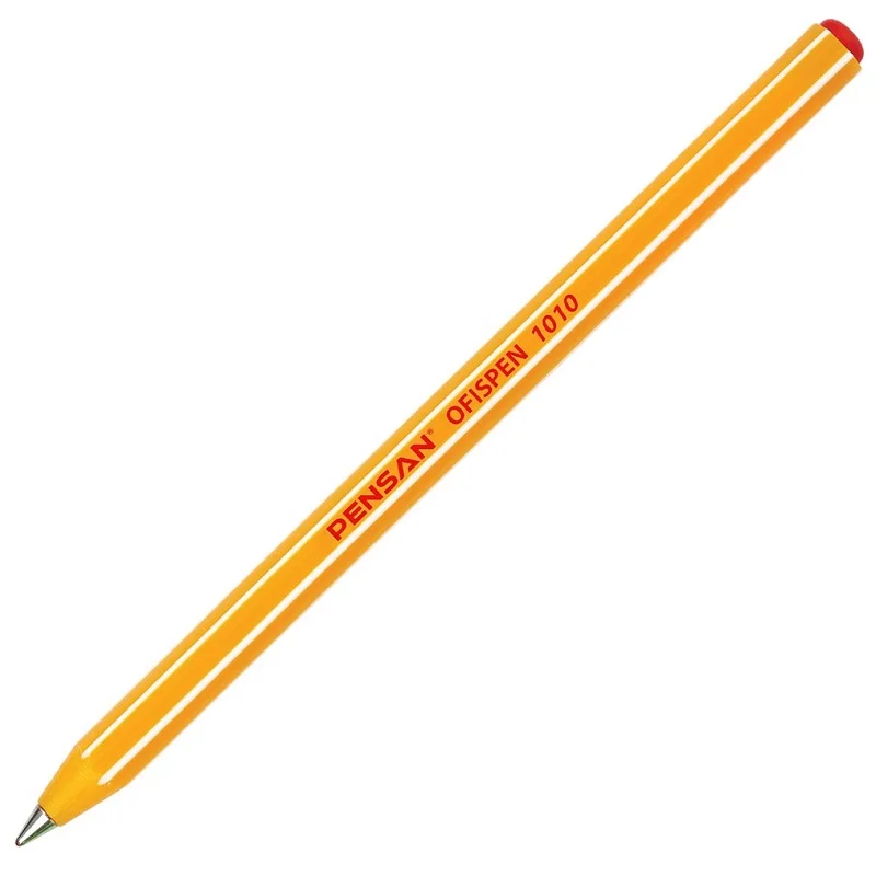 PENSAN 1010 OFFICEPEN KIRMIZI TÜKENMEZ KALEM (Best)