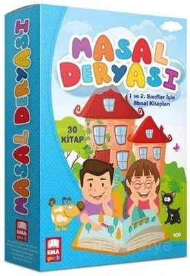 EMA ÇOCUK - MASAL DERYASI 1 ve 2. SINIF BÜYÜK BOY 30 KİTAP