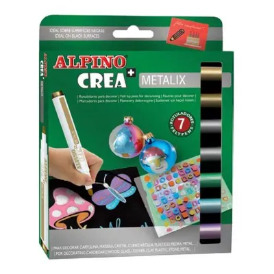 ALPINO AR-134 CREA METALİX KEÇELİ KALEM (Best)
