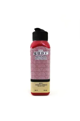 ARTDECO AKRİLİK BOYA 140 ML KADİFE KIRMIZI 070R-3019 (Best)