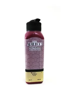 ARTDECO AKRİLİK BOYA 140 ML ŞARAP 070R-3021 (Best)