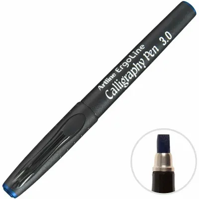ARTLINE ERG-243 MAVİ CALLIGRAPHY KALEMİ 3.0 mm (Best)