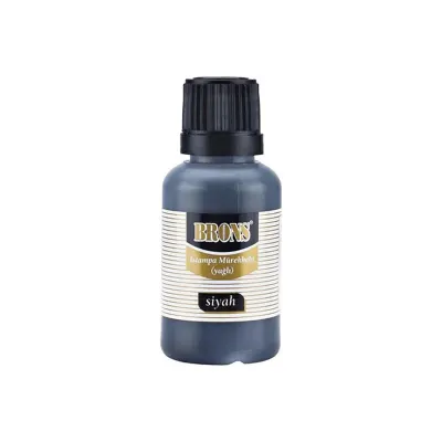 BRONS ISTAMPA MÜREKKEBİ SİYAH 30 cc BR-314 (Best)