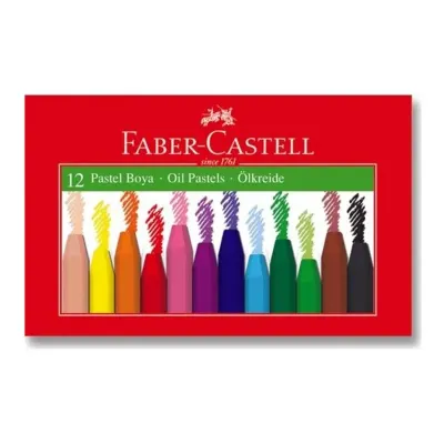 FABER 12 RENK PASTEL BOYA 125312 (Best)