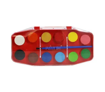 FATİH 12 RENK SULU BOYA F-12 901 (Best)