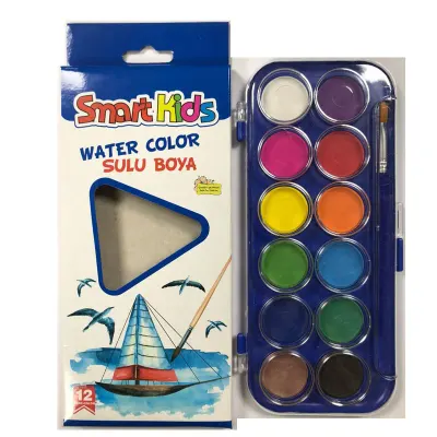 GLOBOX SMART KIDS 12 RENK SULU BOYA 3566 (Best)