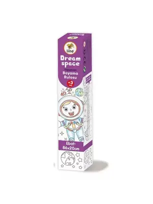 LINO LS-102 YAPIŞKANLI BOYAMA RULOSU DREAM SPACE 86x20 CM (Best)