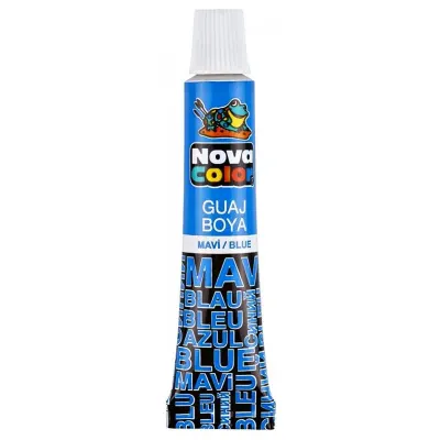 NOVA COLOR GUAJ BOYA TÜP MAVİ NC-117 (Best)
