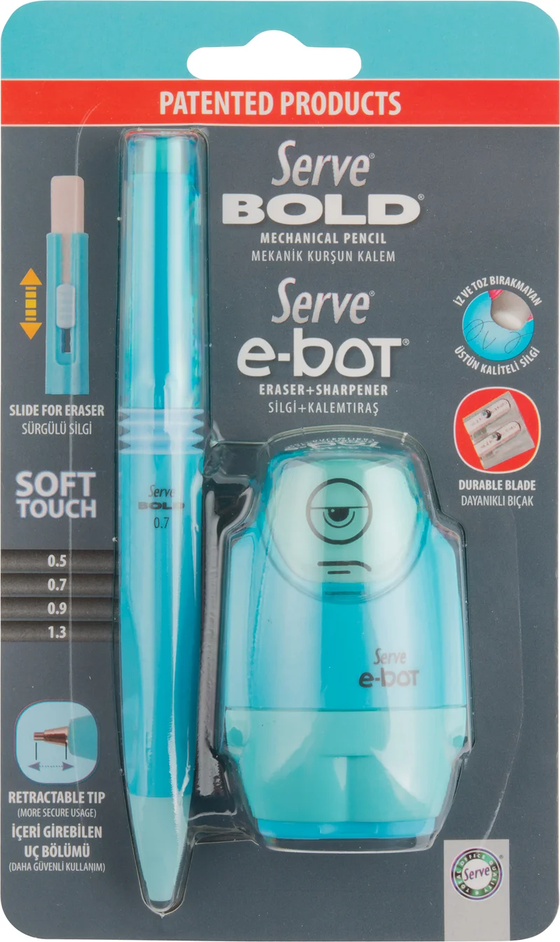 SERVE EBOT SLGKTRS-BOLD MEK KUR KLM 07 MAV-2LI BLS SV-BE07B2FM