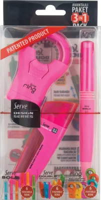 SERVE BOLD&DBL-FOS KLM&RING SLGKTRS 07 PMP 3LU SV-DBR07K3P