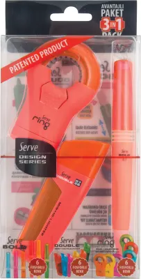 SERVE BOLD&DBL-FOS KLM&RING SLGKTRS 07 KRM 3LU SV-DBR07K3K