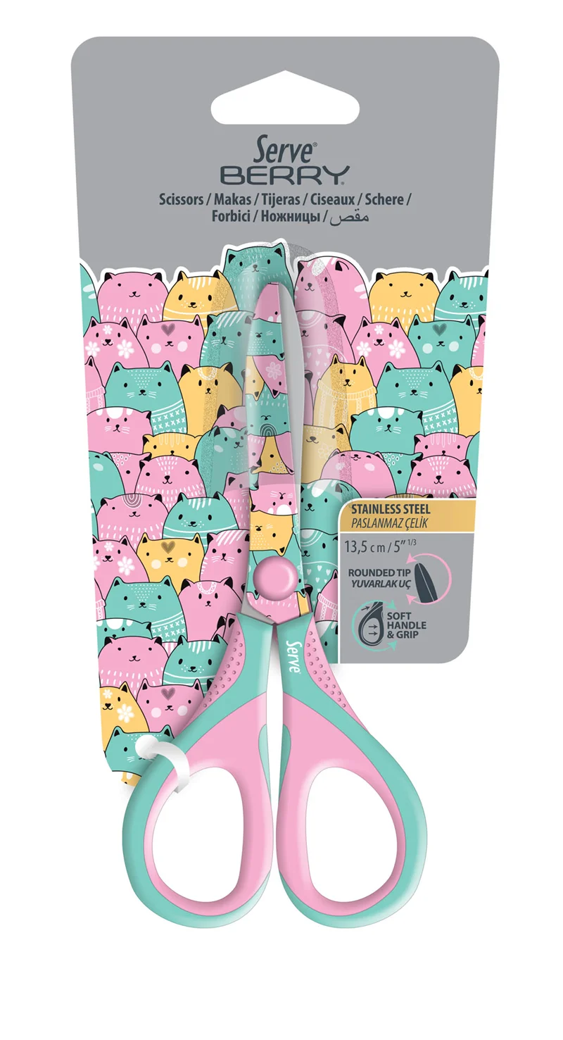 SERVE BERRY MAKAS KEDİLİ PASTEL MODEL 1 TEKLİ BLIS SV-BBERRYMKKDPS1