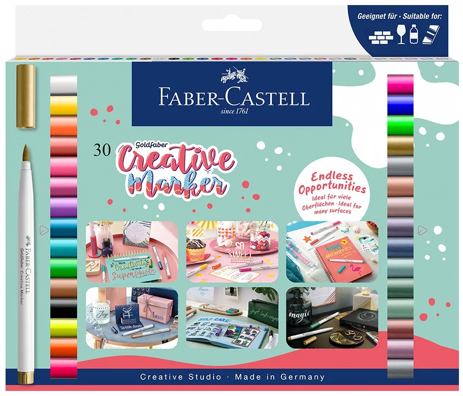 FABER GOLDFABER CREATİVE MARKÖR 30 LU 5010161002000