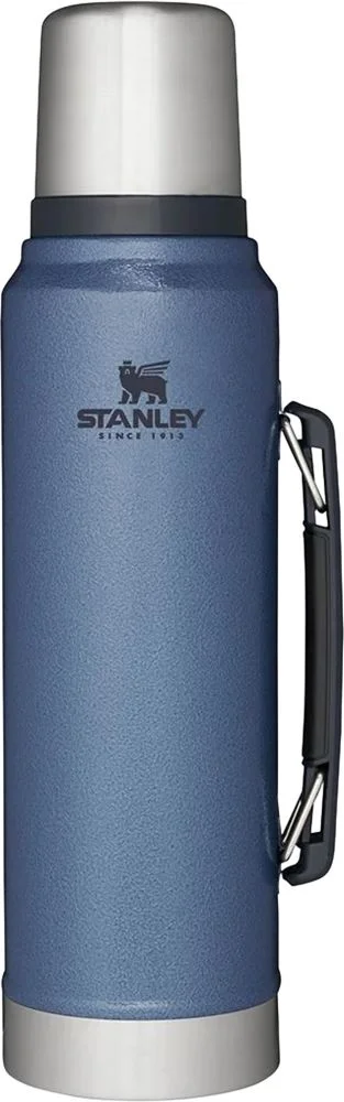 STANLEY TERMOS PASLANMAZ ÇELİK KLASİK VAKUMLU 1 LT KOYU MAVİ 10-08266-058