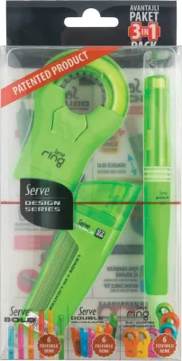 SERVE BOLD&DBL-FOS KLM&RING SLGKTRS 07 YSL 3LU SV-DBR07K3Y