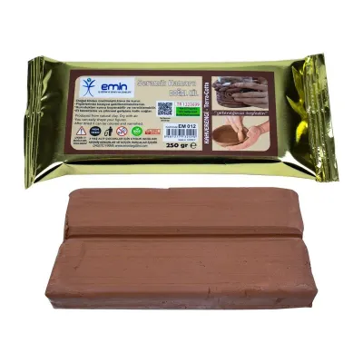 EMİN EM012 KİL HAMURU 250 GR KAHVERENGİ (Best)