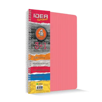 ÇINAR IDEA A6 120 YP 3+1 AYRAÇLI BLOKNOT 32021 (Best)