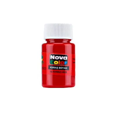 NOVA COLOR KUMAŞ BOYASI KIRMIZI NC-160 (Best)