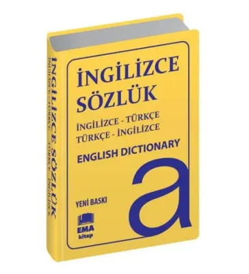 EMA / İNGİLİZCE SÖZLÜK BİALA KAPAK (Best)