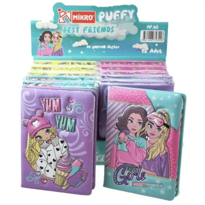 MİKRO PUFFY PF-90 BEST FRIENDS NOT DEFTERİ (Best)