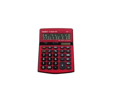 NOKİ HESAP MAKİNASI 12 HANE MASA ÜSTÜ H-MS010 (Best)