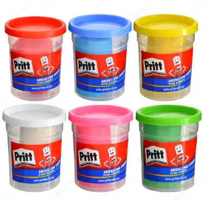 PRİTT OYUN HAMURU 6 RENK 100 GR.1831457 (Best)
