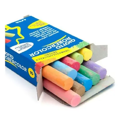 ROBERCOLOR RENKLİ TEBEŞİR 10 LU 538900