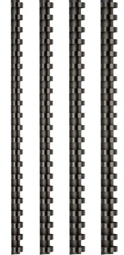 SARFF PLASTİK SPİRAL 14 MM SİYAH 100 LÜ 15312030