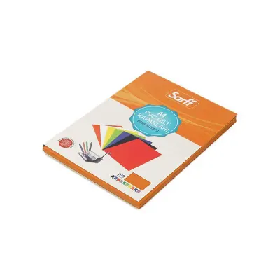 SARFF A4 PVC CİLT KAPAĞI TURUNCU 160 MICRON 100 LÜ 15201019 (Best)